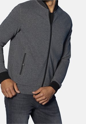 Sweater met rits - grey