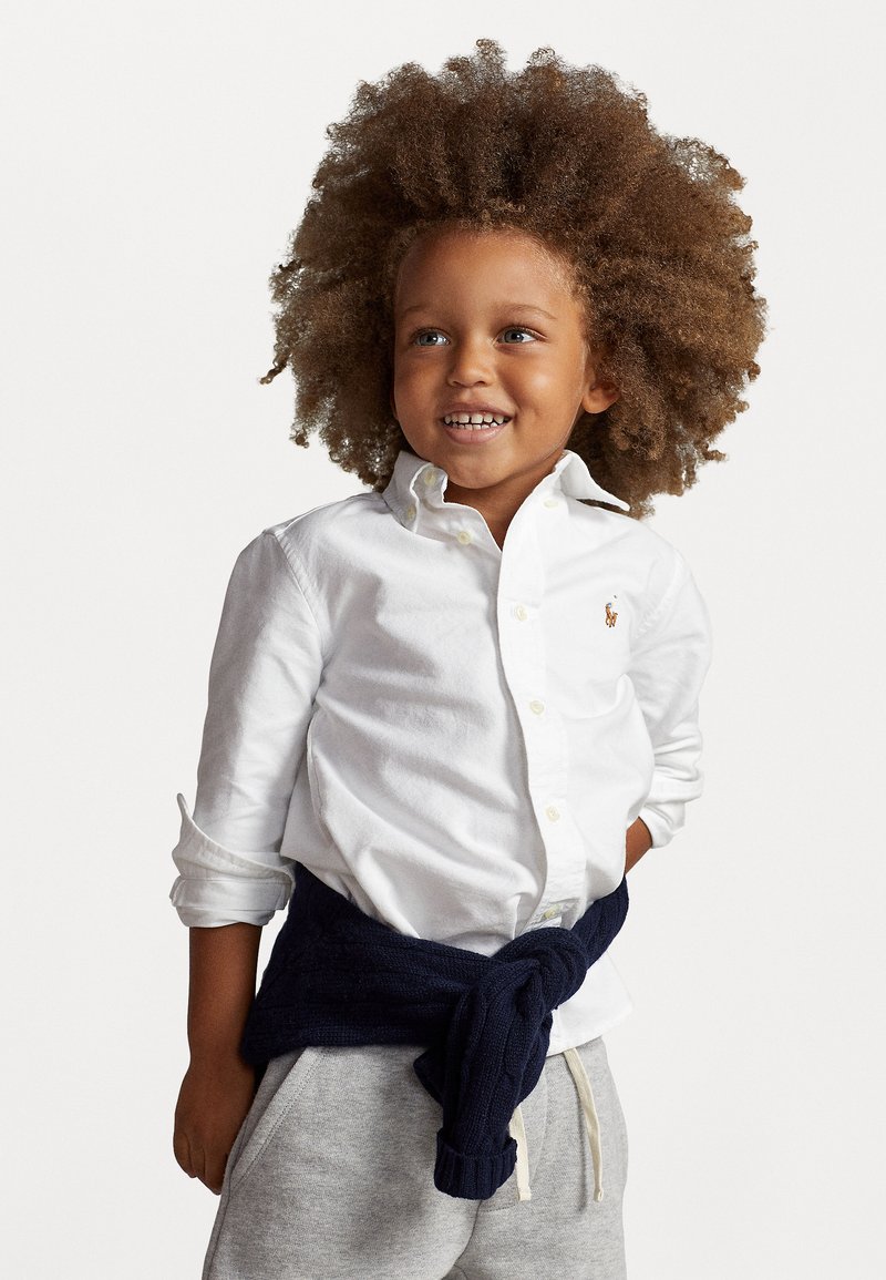 Polo Ralph Lauren - THE ICONIC OXFORD SHIRT - Chemise - white, Agrandir
