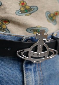 Vivienne Westwood BUCKLE BELT UNISEX - Pásek - black