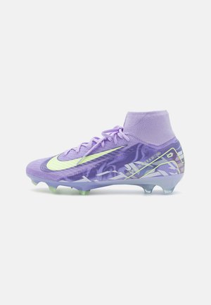 Nike Performance ZM 10 ELITE FG UNISEX - Scarpe da calcio per terreni duri - purple agate/barely volt
