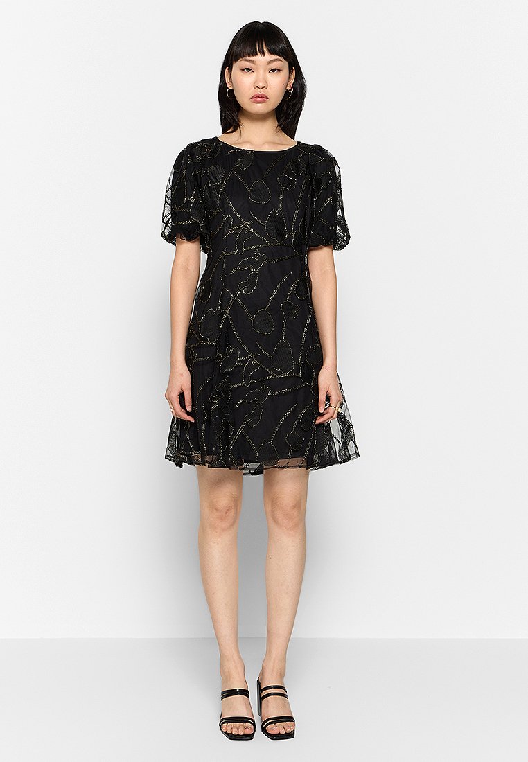 DKNY Cocktailjurk zwart DKNY Cocktailjurk zwart