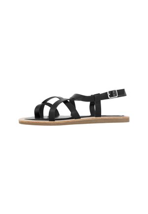 GLADIATOR - Sandaler m/ tåsplit - black