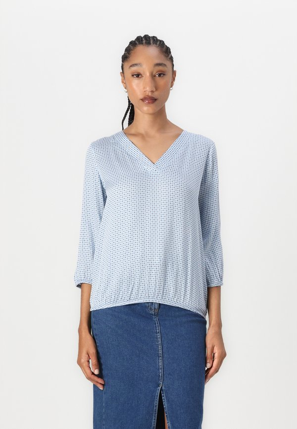 PRINTED V NECK  - Blouse