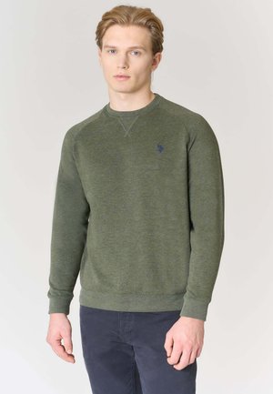 GIROCOLLO - Felpa - verde