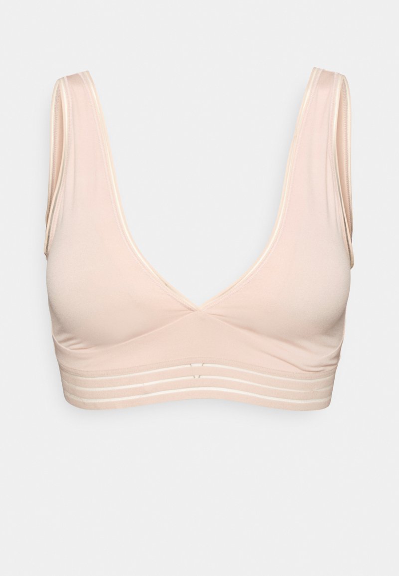 DIM OH MY WIRELESS BRA 2 PACK - Trokutasti grudnjak - skin pink