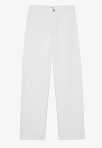 Laisvo kirpimo džinsai - white denim
