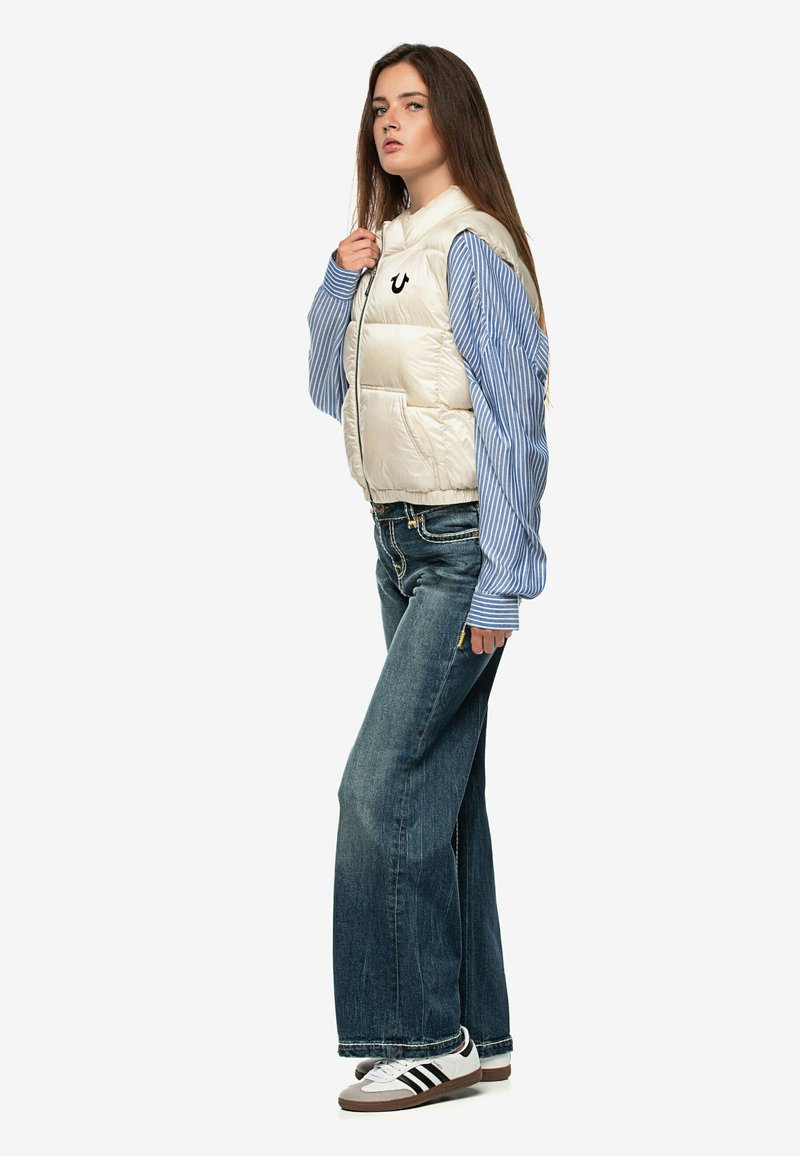 True Religion BOBBY SUPER T - Flared Jeans - la serena/blau