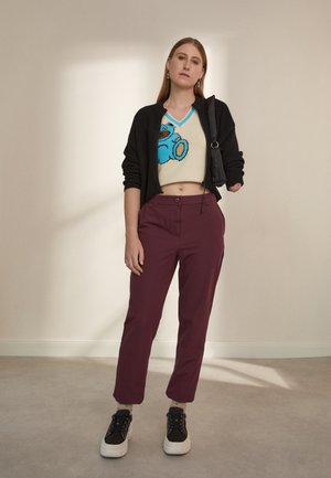 Even&Odd Pantalon classique - purple