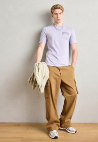 Scotch & Soda REGULAR FIT LEFT CHEST LOGO - T-shirt con stampa - languid lavender