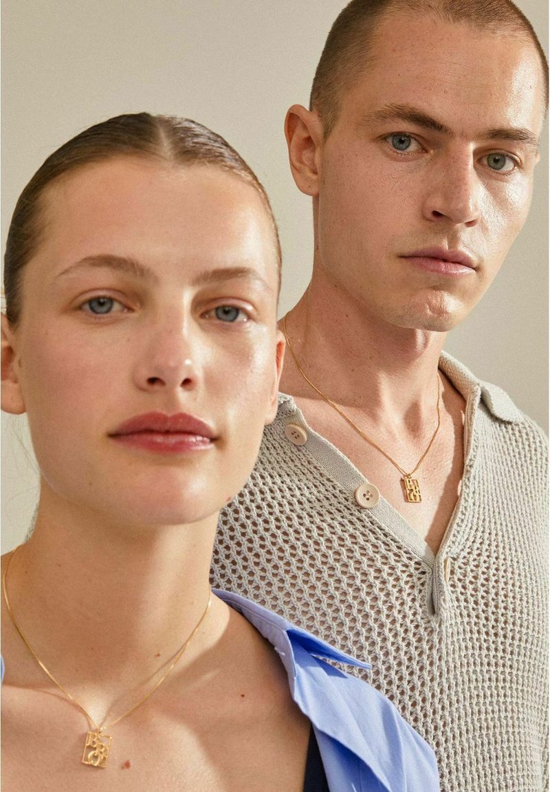 Pilgrim LOVE  UNISEX BRO  - Halsband - gold plated