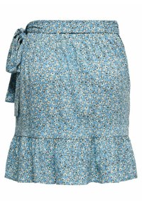 ONLY ONLOLIVIA WRAP SKIRT - Minijupe - dusk blue