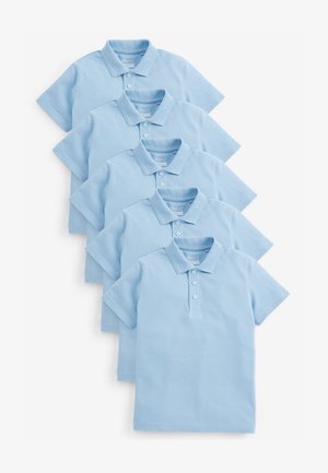 5 PACK TEFLON® COATED  - Polo shirt - blue