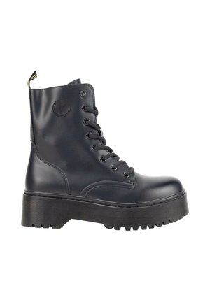 Botines con plataforma - black