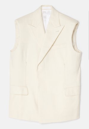 Helmut Lang Veste sans manches - summer sand