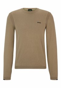 BOSS Strickpullover - light green