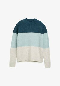Valitud, petrol mint/beige colorblock