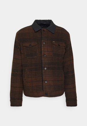 TRUCKER JACKET - Bomber Jacket - carafe brown