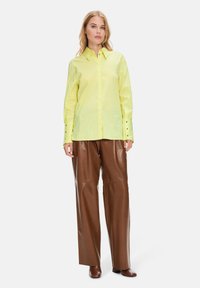 Marc Cain Button-down blouse - bright limelight