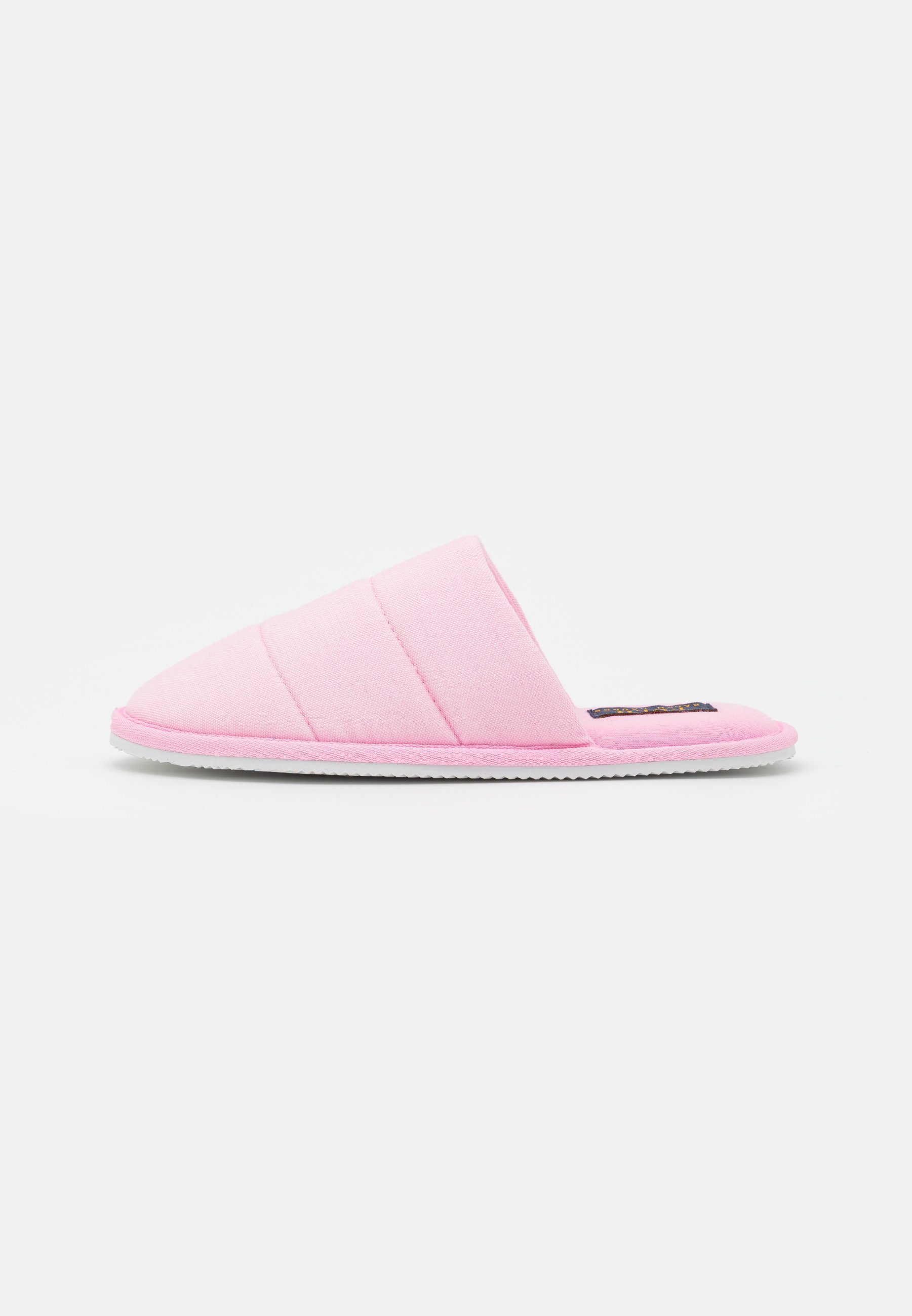 Polo Ralph Lauren Kelcie Slippers Light Pink/Blue, Women's, Size: 7, Light Pink - Textile