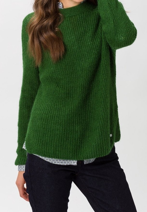 BRAX Stickad tröja - green