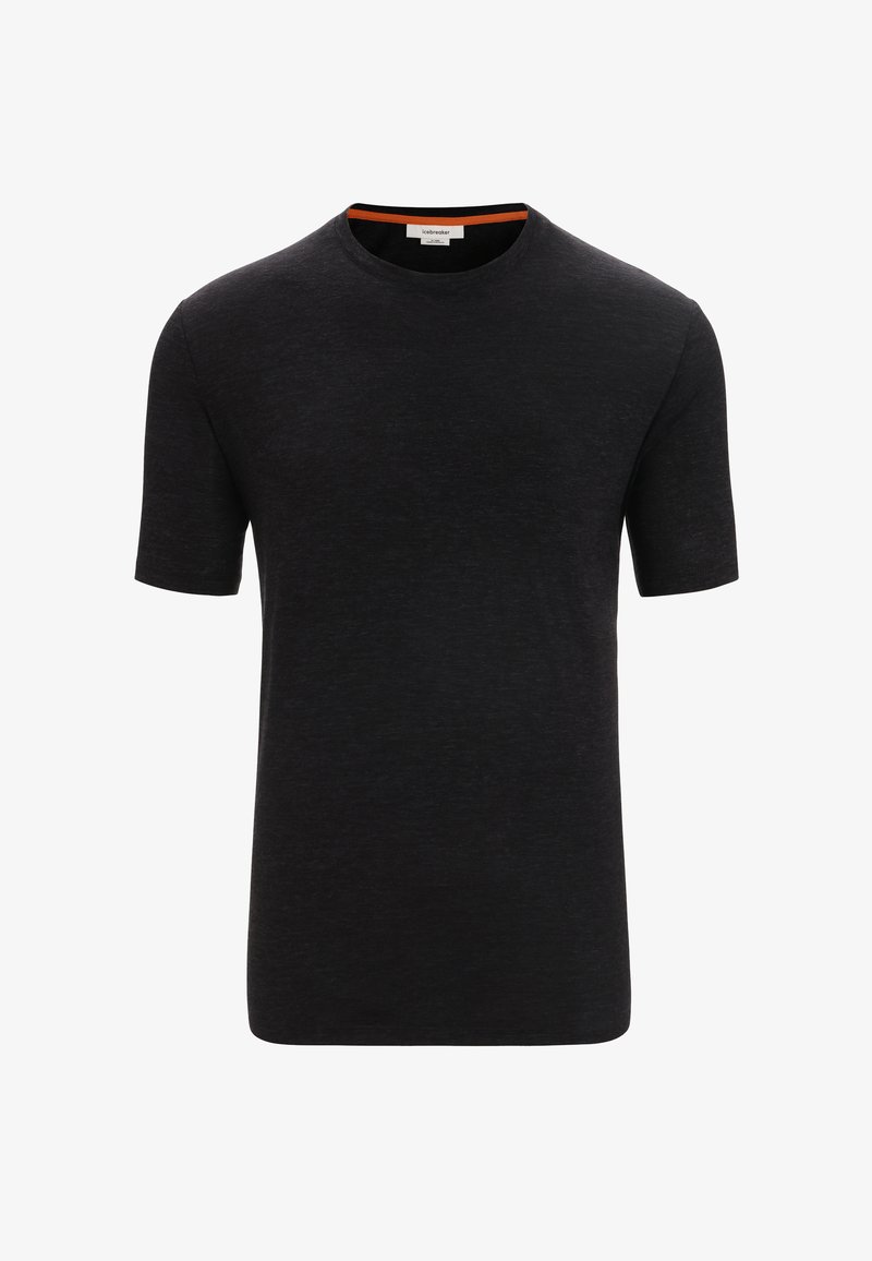 icebreaker TEE - T-shirt basic - BLACK