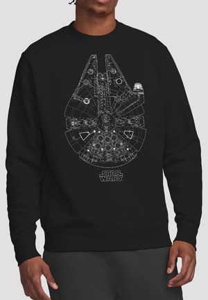 Star Wars, STAR WARS MILLENIUM LINES - Sweatshirt - black