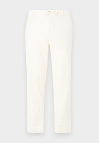 SLH SLIM TAPE BRODY PANT - Pantalon classique - cloud dancer