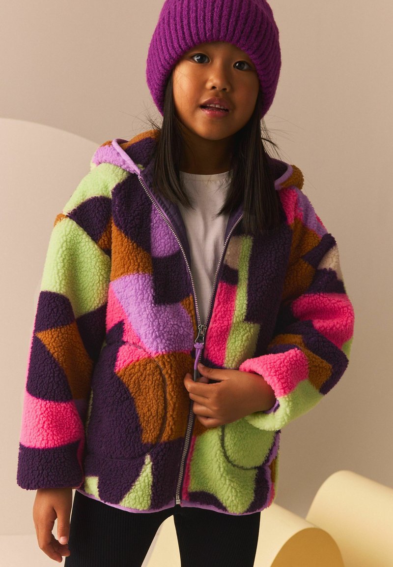 Next Flisinė striukė - purple multi