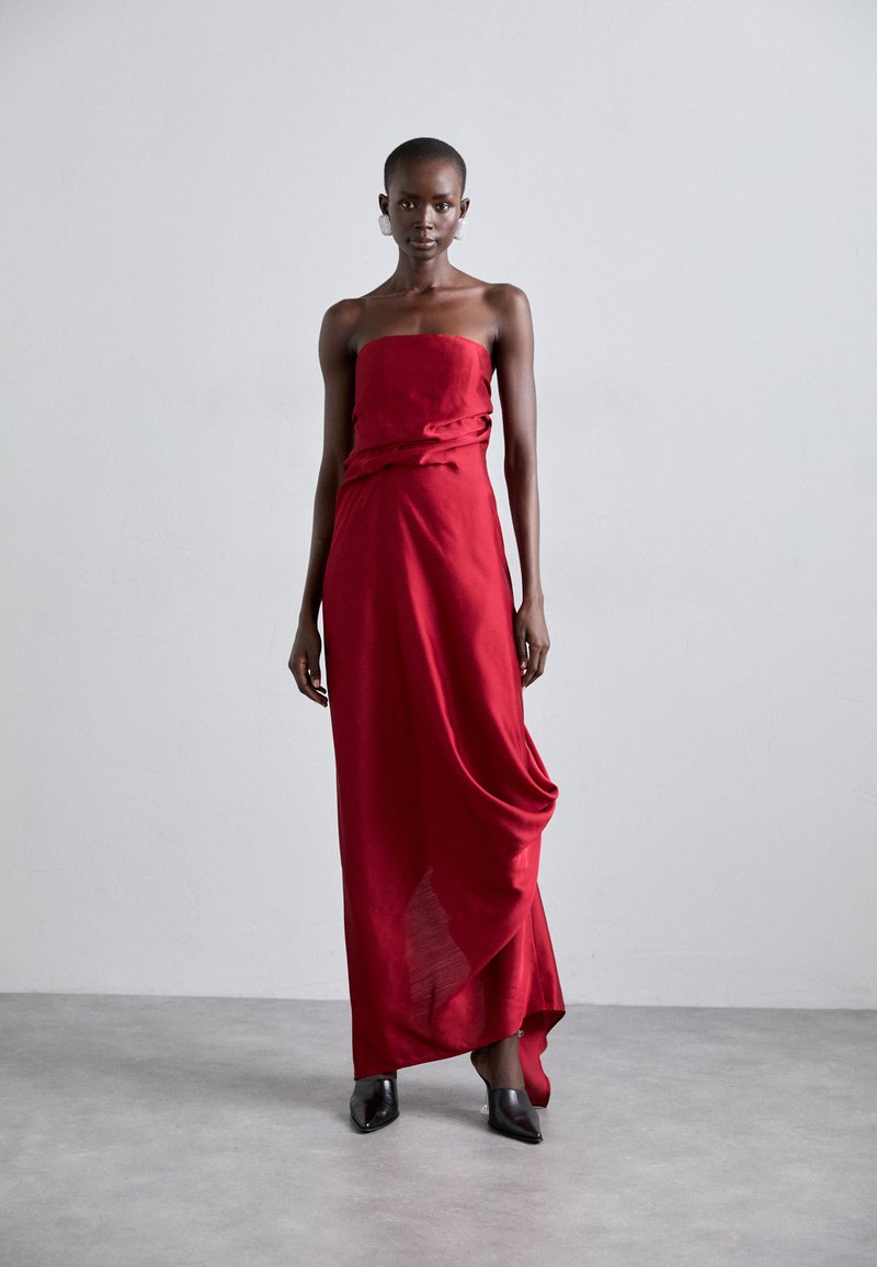 STAUD CARAVAGGIO DRESS - Iltapuku - red