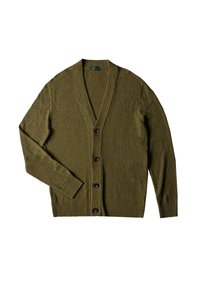 MIT BOUCLÉ-EFFEKT - Z - Cardigan - militare