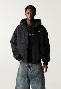PULL&BEAR - Giacca da mezza stagione - black Immagine in miniatura 1