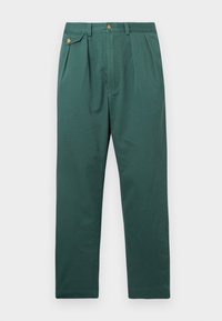 PLEATED - Chinos - charter green