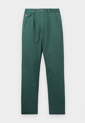 PLEATED - Chinos tipa bikses - charter green