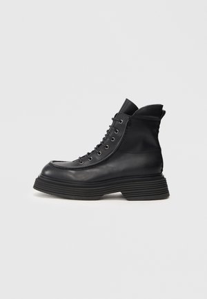 BROGUE - Bottines à lacets - black