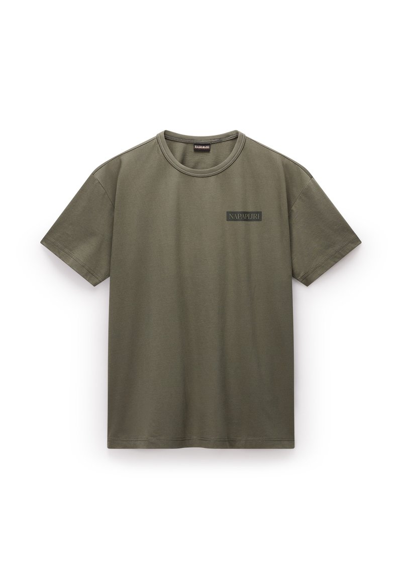 Napapijri T-shirt print lichtgroen
