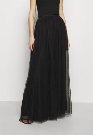 KISSES MAXI SKIRT EXCLUSIVE - Gonna lunga - black