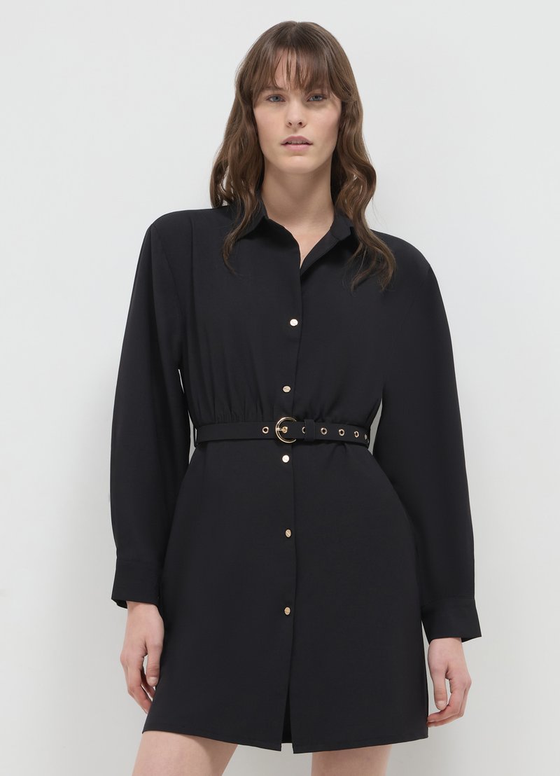 Calliope Blusenkleid - ultrablack