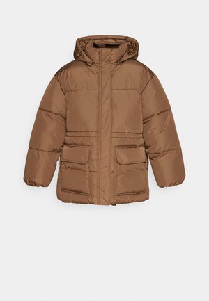 NA-KD PADDED JACKET - Giacca invernale - brown