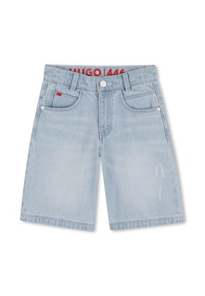 BERMUDA - Short en jean - bleach pousse