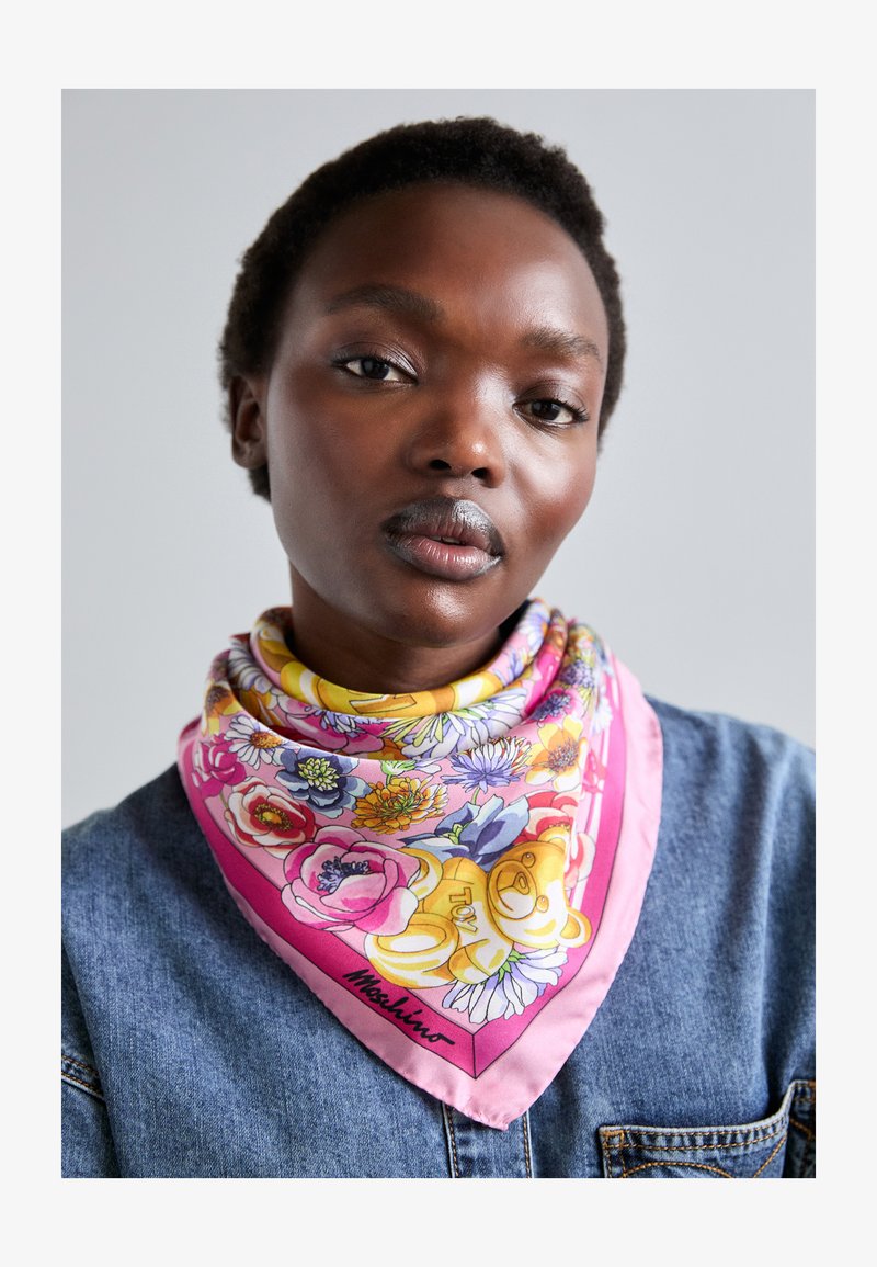 MOSCHINO SCARF - Φουλάρι - pink