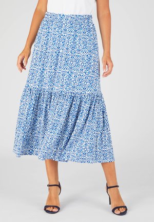STRETCH - Gonna a campana - bleu tropical