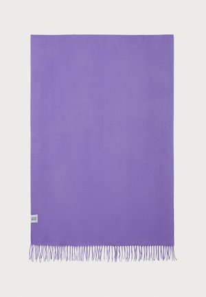 PCRASMIN LONG SCARF PATCH - Sjal - purple