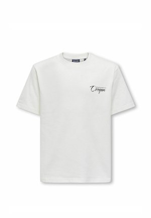 T-shirts print - cloud dancer