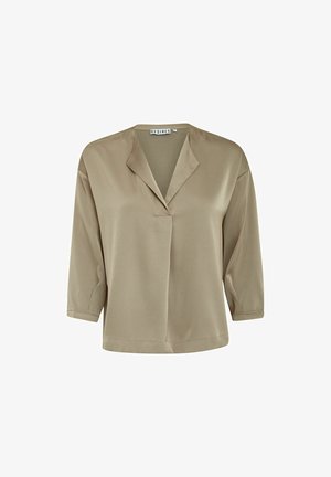 Desires ELKE V-NECK 3/4 SLEEVE - Pluus - iron