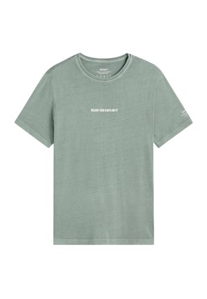 Ecoalf DE MANGA CORTA ALMERA - Camiseta estampada - washedgreen