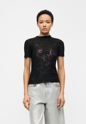 Vero Moda LAYLA - Tricou cu imprimeu - black