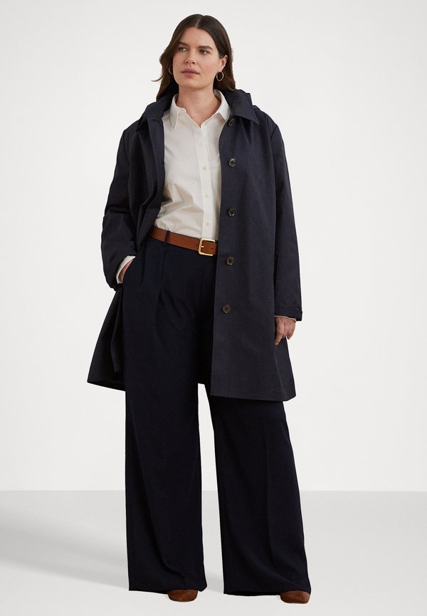 HOODED COTTON BLEND BALMACAAN COAT - Classic coat3