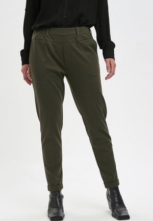 Trousers - evergreen