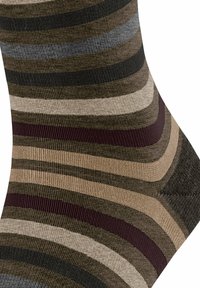 FALKE TINTED STRIPE - Calze - beech