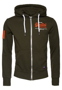 Superdry & Co Felpa con zip - green